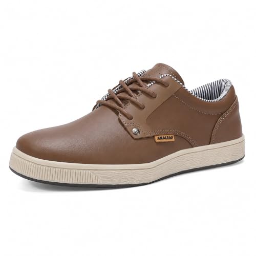 Image of ANALEAF Mens Casual Dress Shoes Fashion Sneakers
