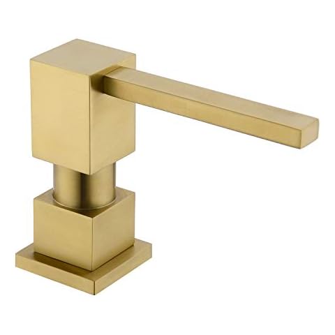 Fonveth Brushed Gold Soap Dispenser Cover