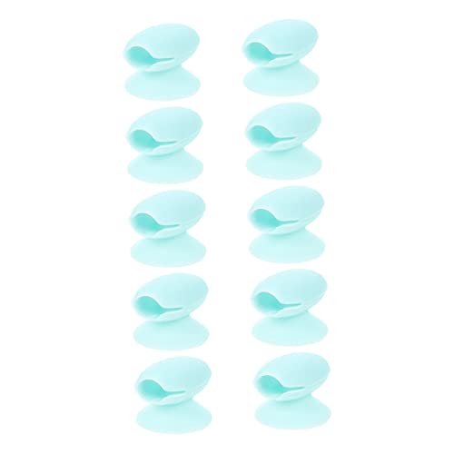 Gogogmee Silicone Lip Brush Covers 10 Pieces Lip Balms Brush Cover Lip Travel Size Sturdy for Home Office School