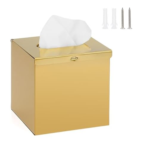Boîte à mouchoirs TOLIDA en acier inoxydable Cover