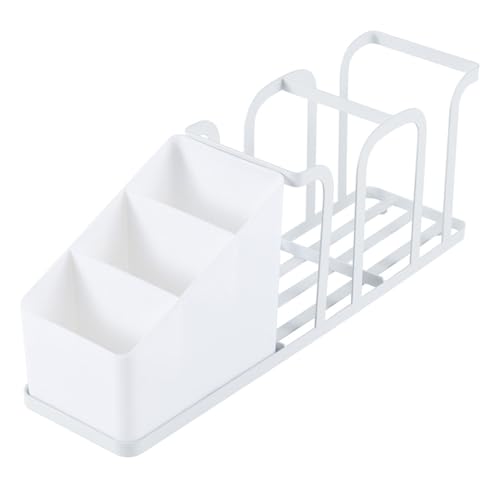 Porte-gobelet distributeur EMUKOEP blanc à 5 compartiments en ABS - 6