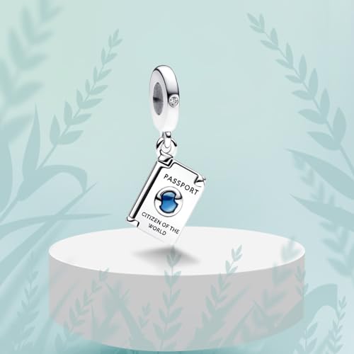 925 Sterling Silver Bracelet Charm Necklace Bead Pendant, Suitable For Women'S Bracelet Necklace, Love, Card Cute Animal Charm, Family And Friends Birthday Gifts, Graduation Jewelry4