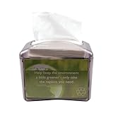 San Jamar Venue - Mini dispensador de servilletas entrelazadas, capacidad para 200-250 servilletas, soporte compacto para servilletas de mesa con ranura para mostrar anuncios para restaurante, comida