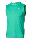 [アンダーアーマー] UA COOL ELITE SLEEVELESS SHIRT 6012578(331) グリーンモード 2XL