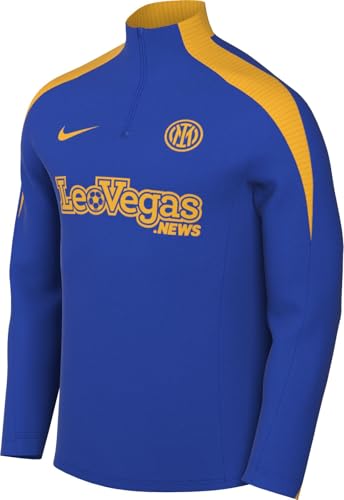 Nike Tercera Equipación Strike Inter De Milán Camiseta De Entrenamiento De Fútbol Dri-Fit - Hombre, Lyon Blue/University Gold, FQ2622-439, S