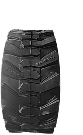 New HORSESHOE 27x10.50-15 12 Ply Skid Steer Loader Tubeless Tire w/Rim-Guard Super Duty F Load 27x10.5-15 NHS SKS1 L2/G2 T168