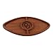 The Memory Company Officially Licensed Acacia Football with Round Center Serving Board, University of Oklahoma