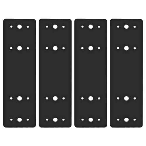 Andorm 4pcs 3x10 Steel Flat Mending Plates