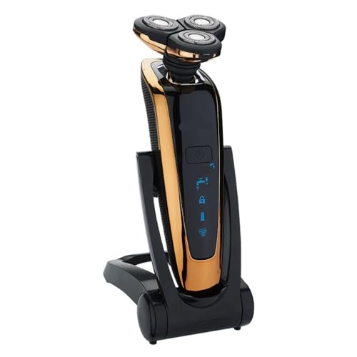 Rasoir électrique pour homme anti irritation des pores, rasage de près humide et sec rechargeable
