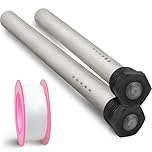 Anode RV Water Heater Set of 2 - Camper Anode Rod 3/4'' Thread - Magnesium Rod Compatible With Mor-Flo and Suburban Tanks