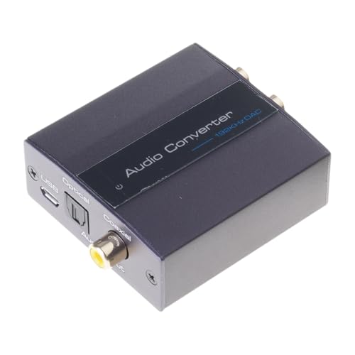 Convertisseur audio numérique analogique 192 kHz adaptateur coaxial sans latence