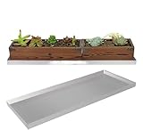 Wasserstrahlgerät mit Tropfen, Kondensat- und Tropfschale aus Edelstahl in verschiedenen Größen(74x16x2.5cm)