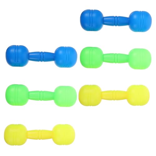 VOSAREA 3 Pairs Audio Dumbbell Weights Interesting Interactive Dumbbell Weights for Small Plastic Dumbbells for Weights for Pvc
