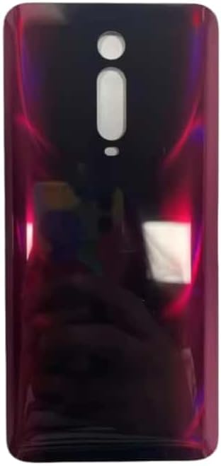 YOOOKOOO Compatible Rear Back Cover for Xiaomi Redmi K20 – Battery Door Housing Replacement Part (Black with Lens)