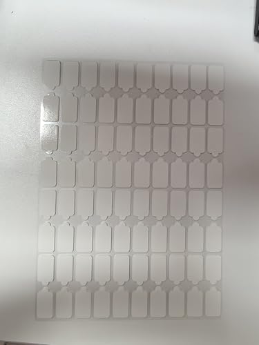 HeLISSE Double Sided Sticky Dots, Museum Putty Sticky Tack, Removable Clear mounting Putty Waterproof Mounting Glue Dots for Figures, Crafts, Balloons, Poster, Festival, Party, Decorations - 140 Dots