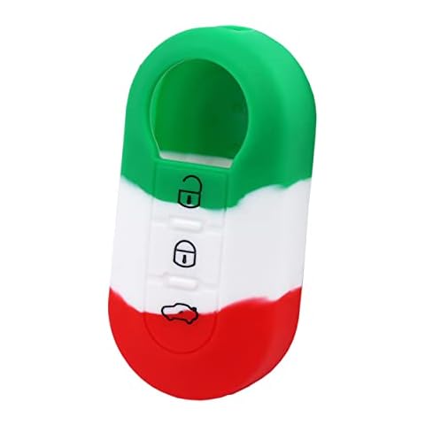 3 Button Silicone Protective Accessories Key Covers for Fiat 500/500C/500L/500X/Brava/Bravo/Punto/Panda/Palio/Qubo/Scudo/Sedici/Stilo Cover