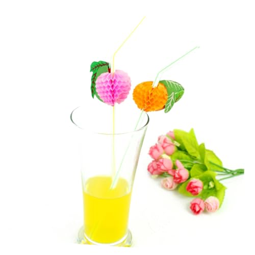 KOMBIUDA 50 unidades pitillos desechables de colores surtidos miniatura 4