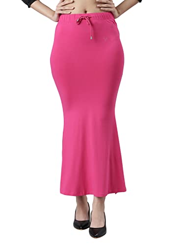 Image of TWIN BIRDS Saree Shapewear for Women | Super Soft Viscose Elastane Saree Petticoat Skirt | Stretchable & Comfortable SareeShaper