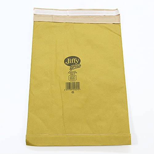 Elepa - Rössler Kuvert 30001316 Jiffy 6 - Buste In Cartone E Imbottite, 310 X 458 Mm, Colore: Marrone