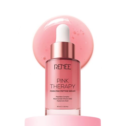 Image of RENEE Pink Therapy PDRN Pink Peptide Face Serum For Glowing, Radiant Skin | Hydrates, Boosts Collagen, Evens Skin Tone | Lightweight, Quick Absorbing | Hyaluronic Acid & Niacinamide Infused | 30 ml
