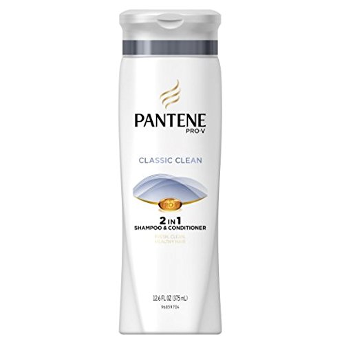 Pantene Pro-V Classic Clean 2in1 Shampoo and Conditioner 12.6 fl oz (1 unit of 2-12.6 oz Bottle)