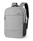 AspenSport Zaino da 19 l, grigio chiaro, robusto zaino impermeabile, con chiusura lampo, zaino regolabile, zaino ergonomico per uomo e donna, grigio chiaro, 46 x 30,5 x 15,5 cm, Casual