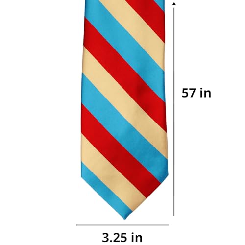 Image of tiemart Men's Striped Tie Standard Length