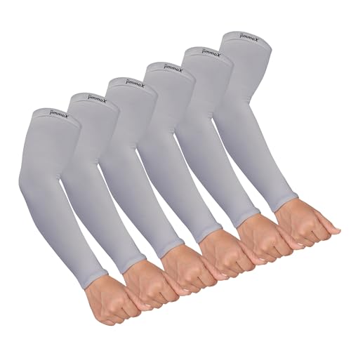 Image of Arm Sleeves for Men & Women, Sun Protection & UV Compression Hand Sleeves for Cycling, Running, Outdoor Sports & Activities, Hand Cover for Bike Riding