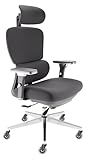 CLOUVOU ProSeat Bürostuhl Ergonomisch [TESTSIEGER] Schreibtischstuhl 100% individuell einstellbar | Büro Stuhl & Gaming Stuhl | Computerstuhl Home Office Chair Ergonomic | Drehstuhl 150 kg