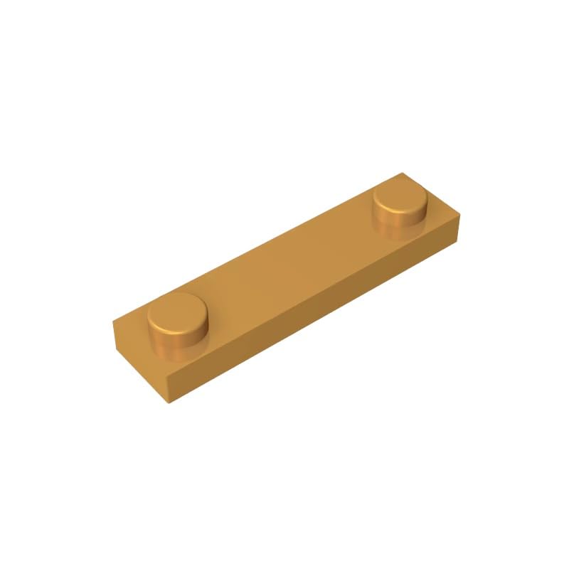 XYEIUGO 92593 Foundation Plate Special 1x4 with 2 Studs, 50 PCS โ image 1