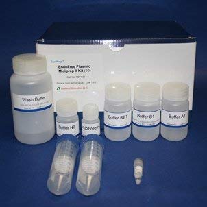 EndoFree Plasmid midiprep-II kit (10 preps)