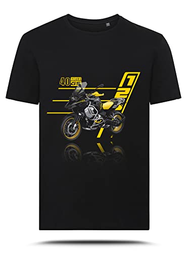 Camiseta R 1250 GS ADV de AZgraphishop con acabados de alta calidad estilo 40 Aniversario