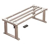 Verstellbare elektrische Stehtischbeine, Dual-Motor, Smart-Touchscreen, Metall, 4 Strahlen, Memory-Funktion und Anti-Kollisions-Technologie, Weiß, 106 x 60 x 72 cm, ergonomische Arbeitsplatzlösung