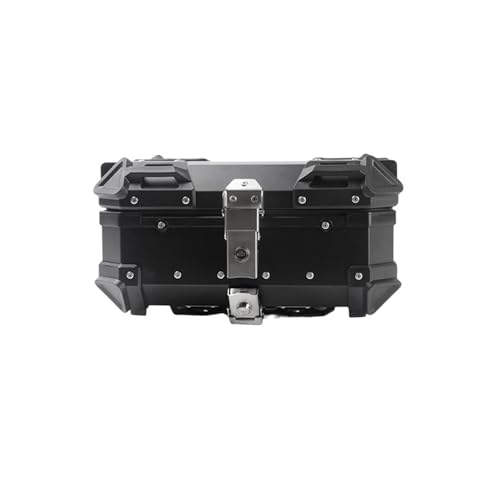Coffre moto en aluminium 55L étanche pour rouler sous la pluie