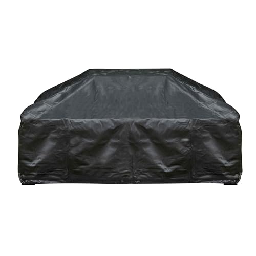 Dellonda Fire Pit, Outdoor Patio Heater PVC Cover, Water Resistant, Heavy Duty with Drawstrings for DG43 - W960 x D960 x H300mm - DG119