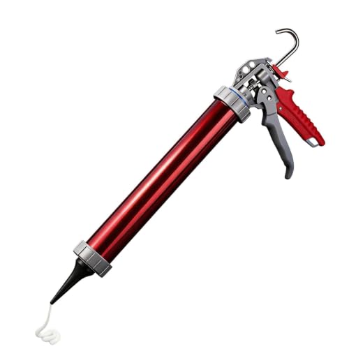 Prensa de cartuchos, sin , manual, portátil, ajustable, 500 ml, jeringa de silicona ajustable, antigoteo, herramienta profesional para pistola de expresión | astilleros de construcción, hogar