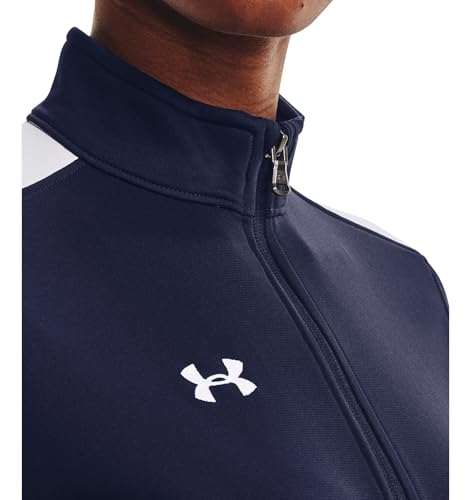 Veste de survêtement UA Rival Knit XS Midnight Navy Under Armour en maille