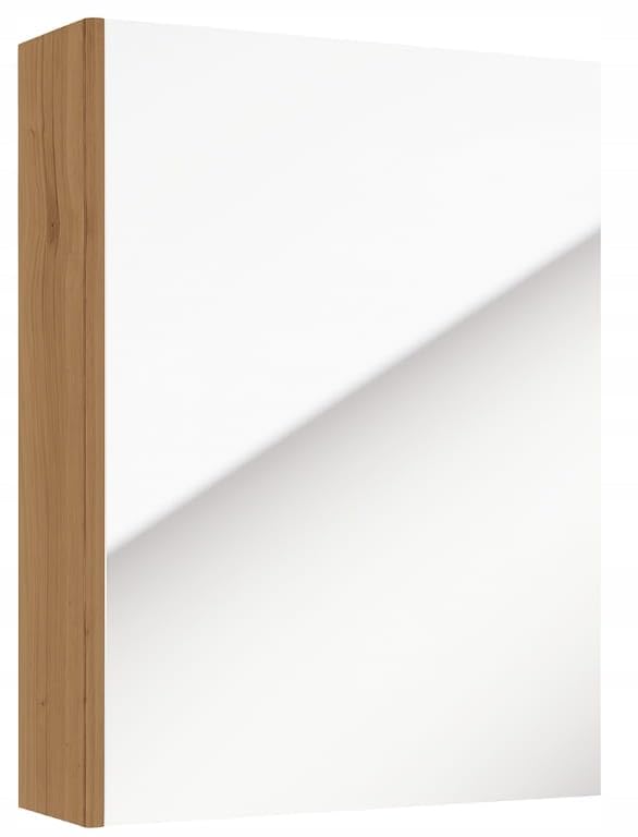 ✅ Armadio pensile versatile con specchio (60 x 50 x 15 cm) – Ideale per bagni di piccole e medie dimensioni. La sottile profondità di soli 15 cm consente di risparmiare spazio, mentre la parte anteriore dello specchio aumenta visivamente lo spazio e aggiunge luminosità.