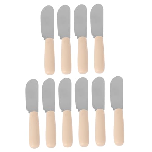 Warmhm 10pièces Couteau à Beurre Et Tartineur Spatule De Cuisson Diy Pour Crème Pâtissière Ustensile De Cuisine Pratique