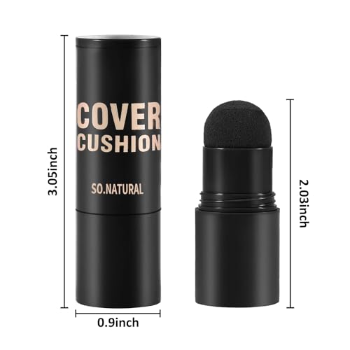 Image of Hairline Powder Stick,Pigmented Hair Shading Sponge Pen Hair Root Touch Cover Up Powder Professional Long Lasting Waterproof Hair Shadow Powder Fillers For Thinning Hair (Black), 1 Count