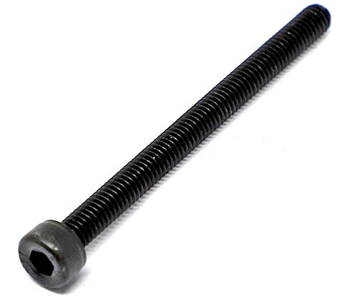 Image of iexcell 50 Pcs M4 x 50mm Thread Pitch 0.7 mm Alloy Steel 12.9 Grade Hex Socket Head Cap Screws Bolts Kit, Black Oxide Finish