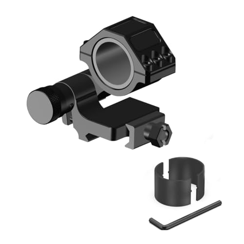 Gotical Flip-to-Side Scope Ring 30 MM Low, 30mm Ring with 1