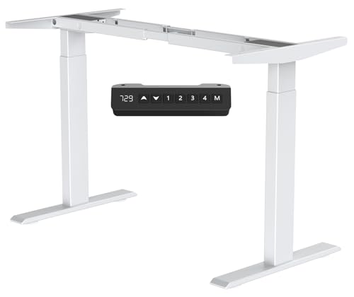 DeHong Elektrisch Höhenverstellbarer Schreibtisch Gestell, 2...