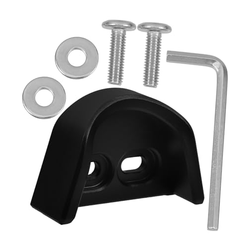 WEKADRIN 1 Juego Modificación del Limitador del Portón Reforzamiento Tapón Sin Claves Golpe Respiradero Tapones Umbral Aire Mecanismo Manejar Cierre Auto Black Aleación De Aluminio