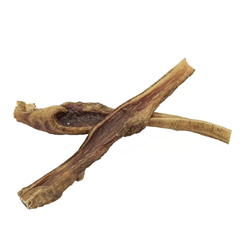 Gespetfood - Snack Deshidratado para Perros - Bolsa de 1kg - Tiras de Piel de Vacuno para Perros - 15 cm - 1000 g