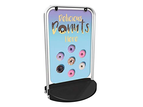 Delicious Donuts Swinger 3000 Pavement Sign MEGA Listing Outdoor Street Advertising Display… — image 1