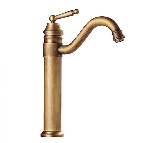 Grifo mezclador de agua fría y caliente para lavabo que elimina salpicaduras en el baño