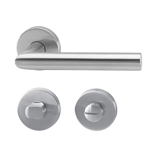 Preisvergleich Produktbild Schössmetall Karina-RE, Türgriff Rosette, Badezimmer WC-Ausführung, 02858480