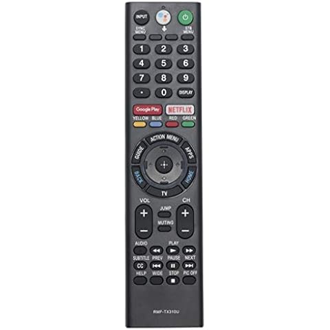 VINABTY Voice Remote Control Replacement fit for Sony Bravia TV X900F A8F A8G Series X830F X800G X750F X850F Z9F A9F OLED Series Television XBR65X900F XBR75X900F XBR85X900F XBR55X900F XBR49X900F Cover
