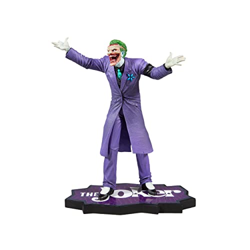 McFarlane Toys DC Direct The Joker Purple Craze: The Joker by Greg Capullo 1:10 Resin Statue